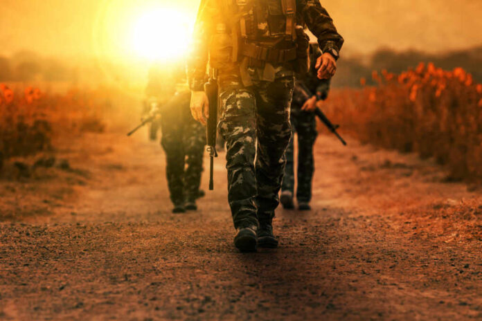 Troop,With,Gun,Weapons,Of,Long,Range,Patrol,Army