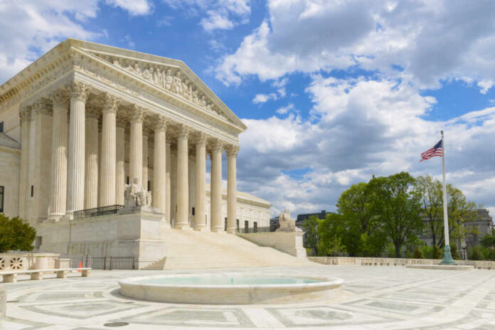 United,States,Supreme,Court,Building,In,Washington,Dc