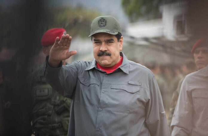 Caracas,,Venezuela;,02/24/18,President,Of,Venezuela,Nicolás,Maduro,Heads,An