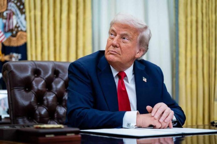 Us,President,Donald,Trump,During,An,Executive,Order,Signing,In