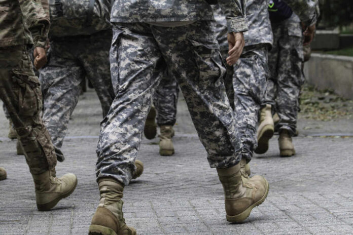 Legs,Of,Army,Marching