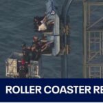 Texas Coaster Horror: Kids Dangled For Hours Firefighters speak on Galveston roller coaster rescue