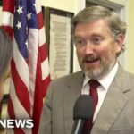 Thomas Massie calls his primary 'a national referendum' as he faces Trump-backed challenger