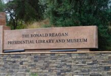 Sandy Fire’s RAGING Inferno Threatens Landmarks! Stone sign for a presidential library and museum