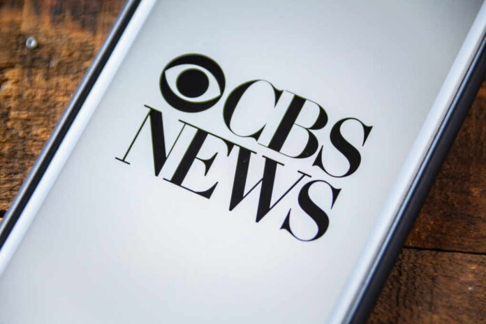 CBS News logo displayed on a surface