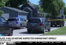 Police: 6 killed in multiple Muscatine shootings, suspect dead