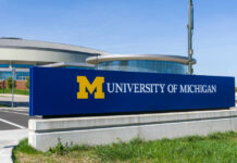 Indicted: Campus Plot Targets Jewish Leaders University of Michigan campus sign in front of modern buildings
