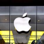 What Happened to Apple? Apple logo on glass storefront