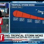 Tropical Storm Moke Targets Hawaii With Heavy Rain, Wind After Lala