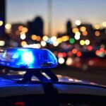 Florida Teen Vanishes After Midnight Exit Police car light bar flashing at dusk