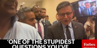 CNN Clash Erupts Over Pump Pain House Speaker rebuffs question on Iran war