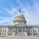 Emergency Powers COLLIDE With the Constitution United States Capitol building with dome under a blue sky