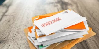 Mailman Caught Red-Handed: You Won’t Believe This Stack of mail with past due notice on top