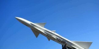 Airburst Clues Expose A Brutal Truth? U.S. Army missile on launch rail against clear blue sky